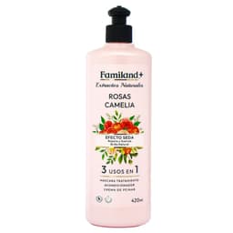 Acondicionador Crema Capilar Capilar Rosas Camelia 3 en 1 Familand 420 ml