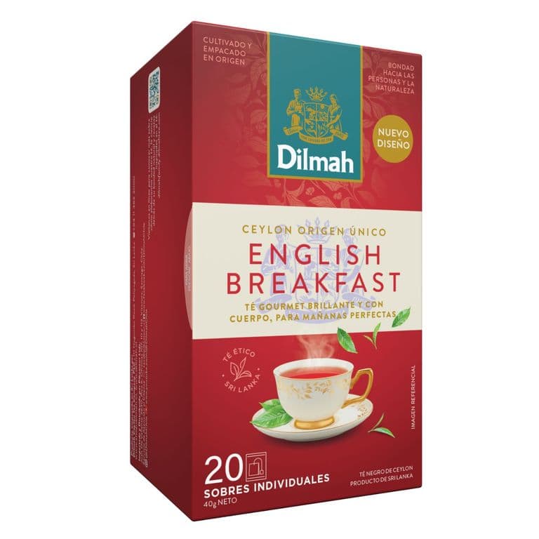 Te Ceylan English Breakfast Dilmah 20 Un