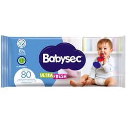 Toallitas Humedas Ultra Fresh Babysec 80 un