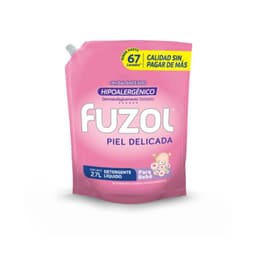 Detergente Liquido Hipoalergenico Piel Delicada Fuzol 2.7 lt
