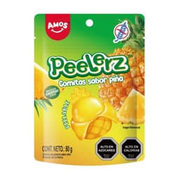 Gomitas Peelerz Sabor Pina Amos 80 g