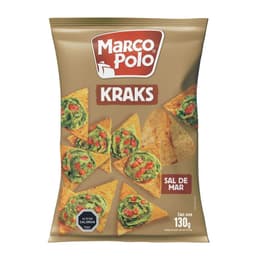 Tortillas Kraks con Sal de Mar Marco Polo 130 gr