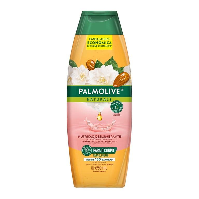Jabon Liquido Corporal Camelia y Almendra Palmolive 650 ml