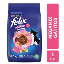 Alimento para Gatitos Megamix Felix 1 Kg