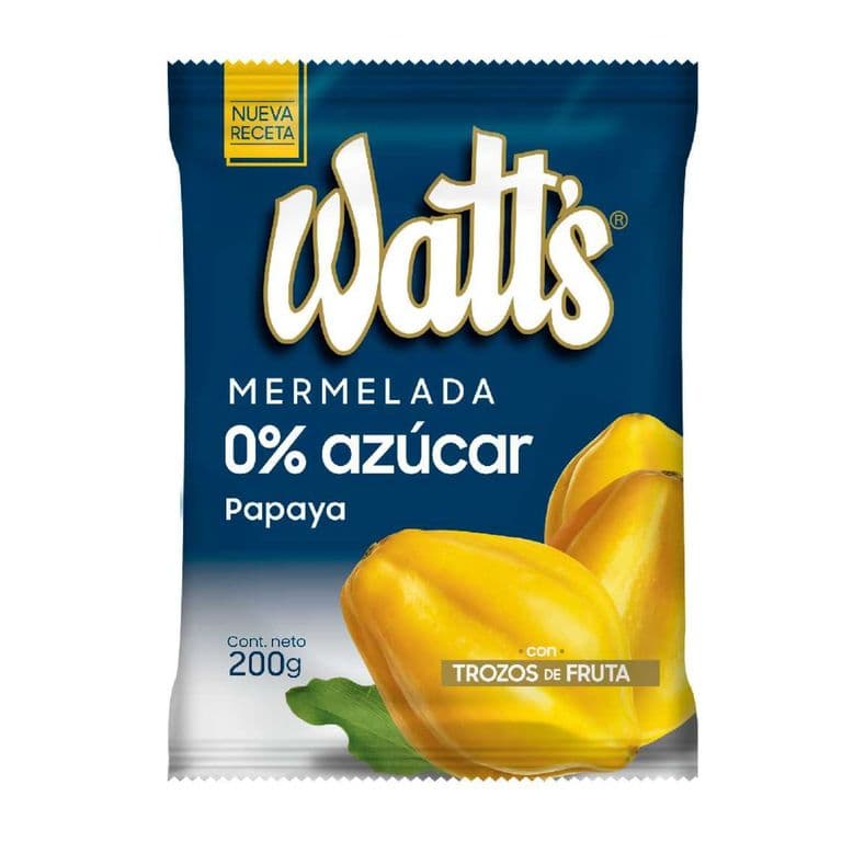 Mermelada de Papaya Sin Azucar Watts 200 g