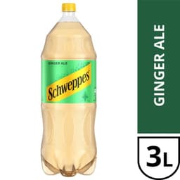 Bebida Ginger Ale Schweppes Desechable 3 L 3 LT