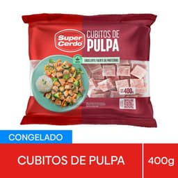 Cubitos de Pulpa de Cerdo Congelados Super Cerdo 400 gr