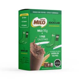 Saborizante en Polvo Milo Sabor Chocolate 1 Kg + Calcetines