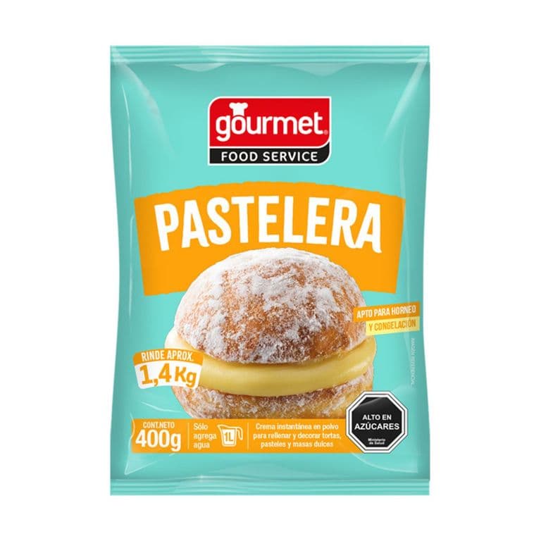 Crema Pastelera en Polvo Gourmet 400 gr
