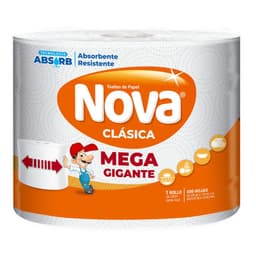 Toalla de Papel Mega Gigante 100 mts Nova 1 un