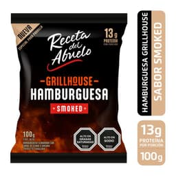 Hamburguesa Grillhouse Smoked Receta del Abuelo 100 gr