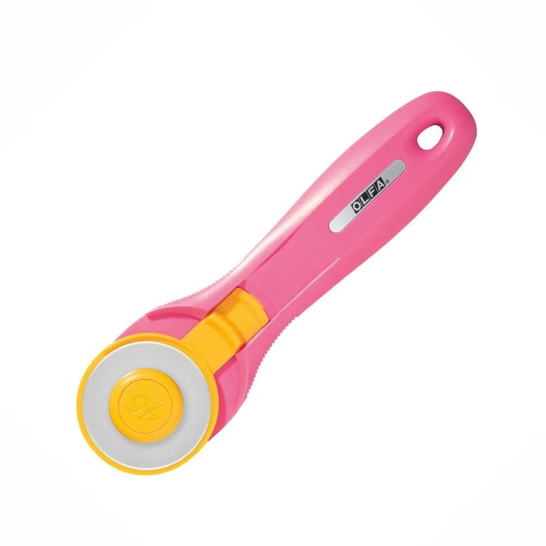 CUCHILLO ROTATIVO PARA TELA PINK COLOR 45 MM
