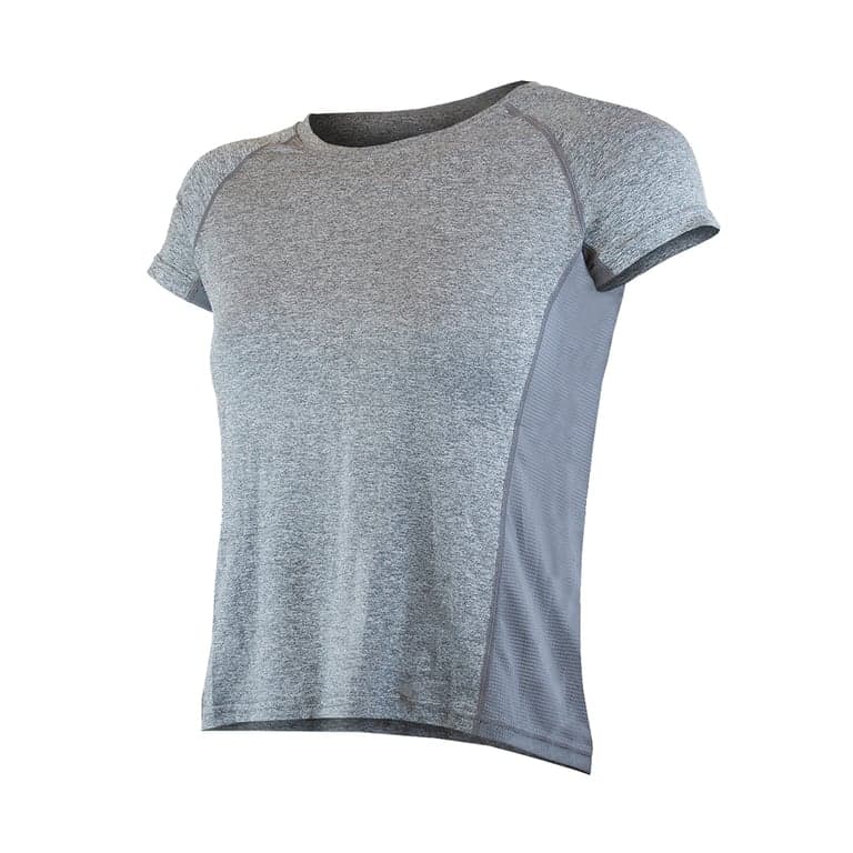 Polera DryFit Manga Corta Gris Mujer Gris XS