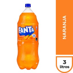 Bebida Fanta Desechable 3 L 3 LT