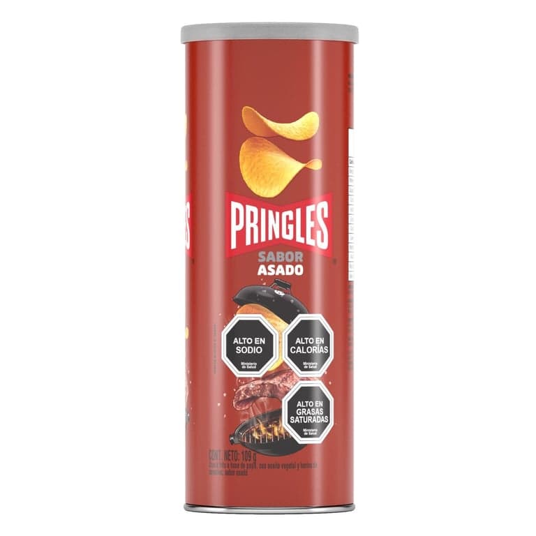 PAPAS FRITAS ASADO PRINGLES GR 109 GR