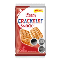 Pack Galletas Crackelet 6 x 22.8 g