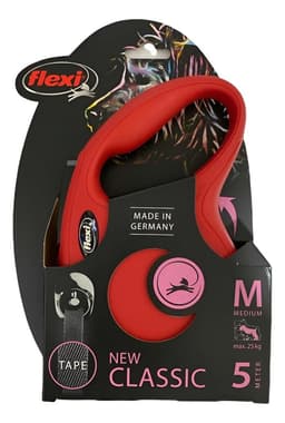 Correa Retractil Para Perro Flexi Classic Talla M Max. 25kg Rojo 25