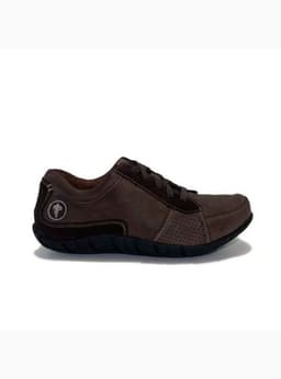 Zapatilla Michelin Marron Cuero Cafe 39