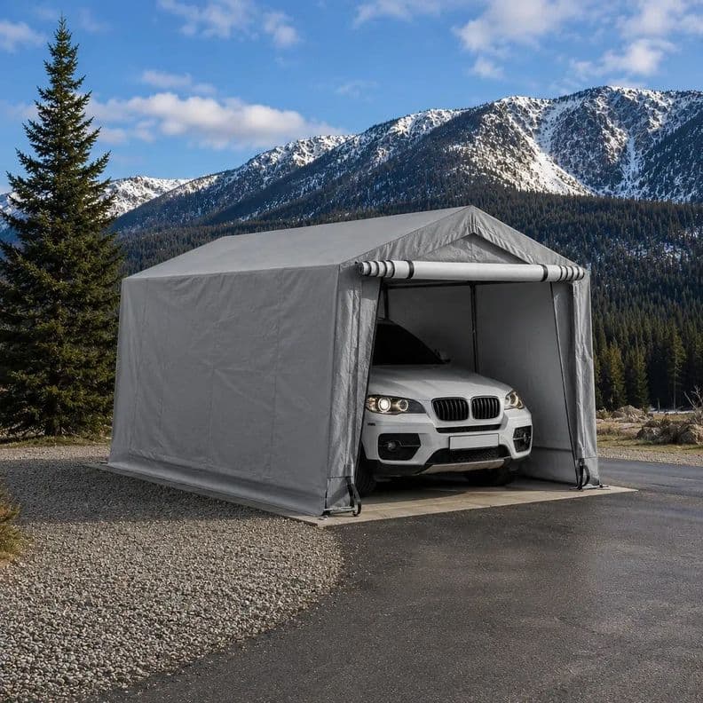 Carpa Garage Para Autos Armable 305x305x240cm