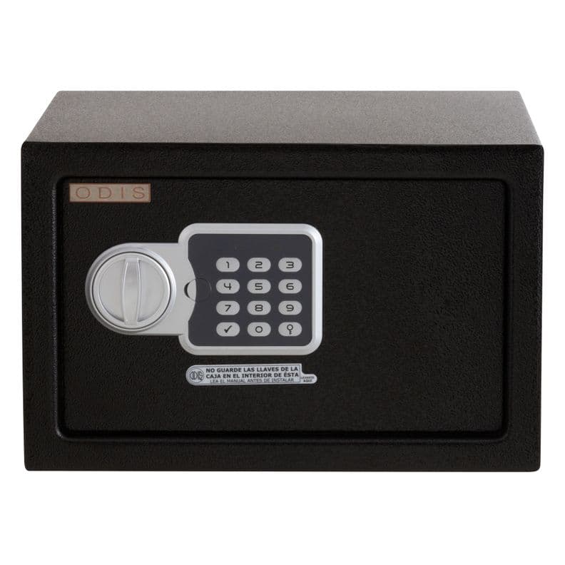 Caja Fuerte De Seguridad Digital Odis 8,5 Lts Negro