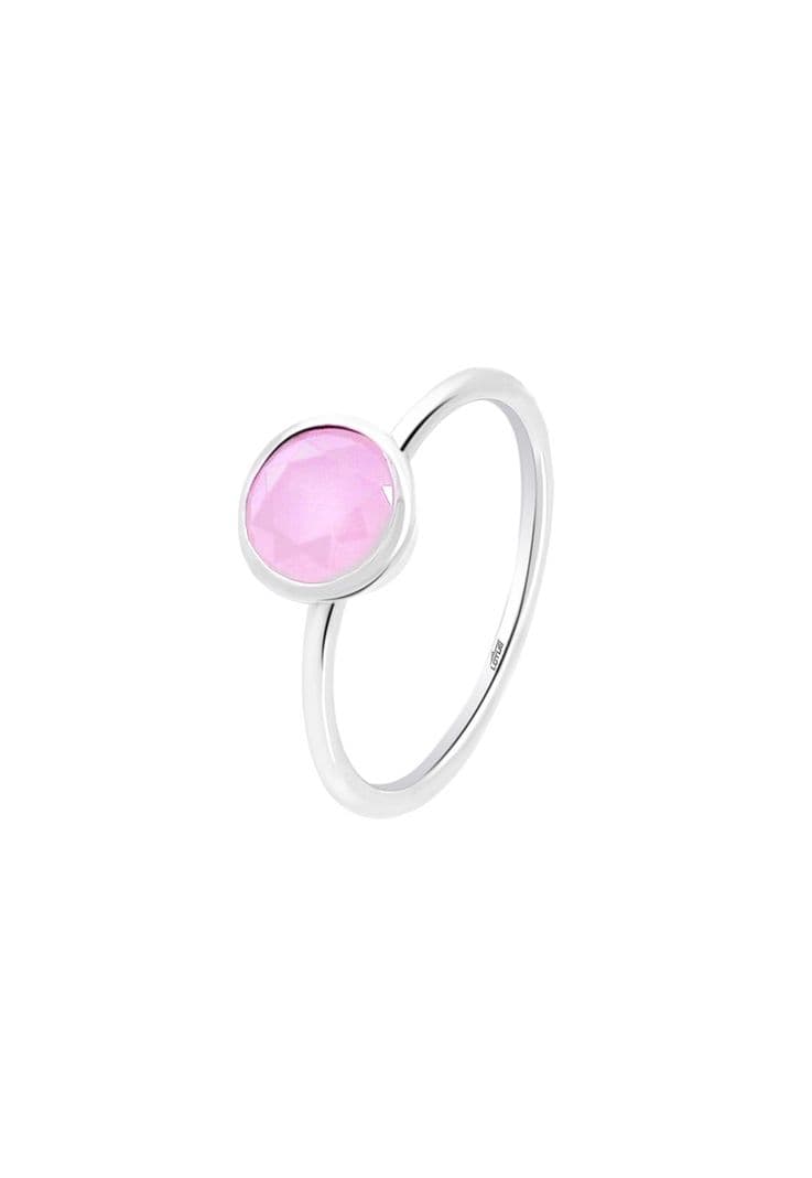 Anillo LP3562-3/118 Lotus Silver Mujer Leros Plateado Metalico