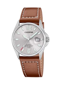 Reloj K5870/2 Calypso Gris Hombre Basic Cafe