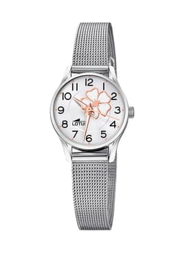 Reloj 18571/G Lotus Plateado Mujer Revival Plateado Metalico