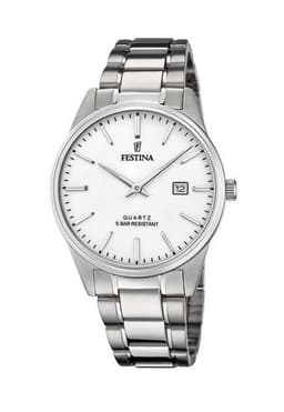 Reloj F20511/2 Festina Plateado Hombre Acero Clasico Plateado Metalico