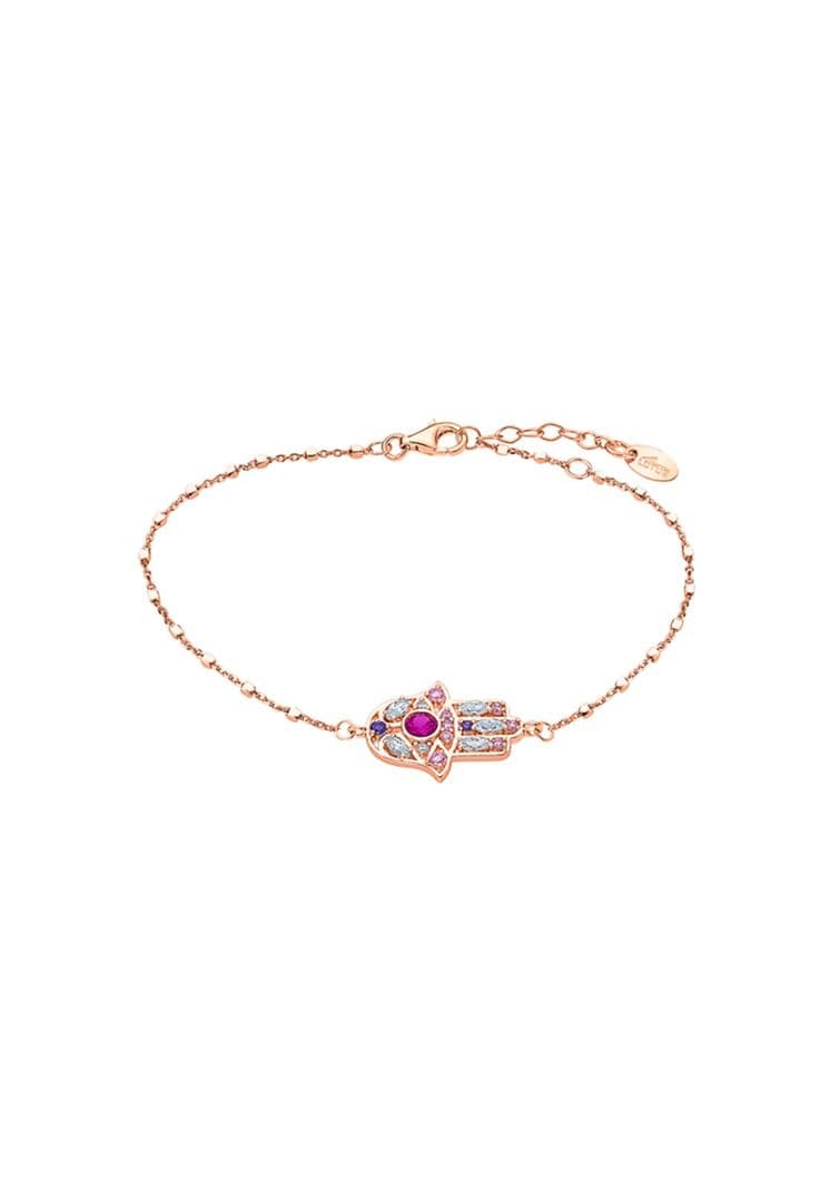 Pulsera Lp1989-2/5 Lotus Silver Mujer Mystic Dorado