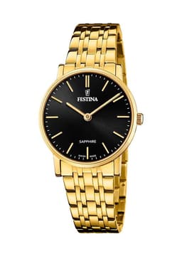 Reloj F20048/4 Festina Swiss Negro Mujer Acero Clasico