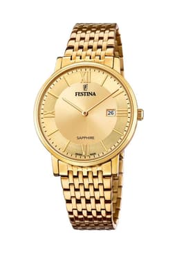 Reloj F20020/2 Festina Swiss Dorado Hombre Swiss Made