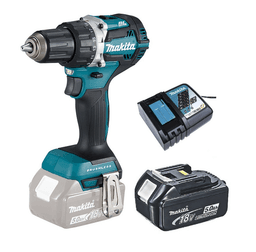 Taladro Atornillador 18v Brushless 54 Nm Makita DDF484 (5 Ah)