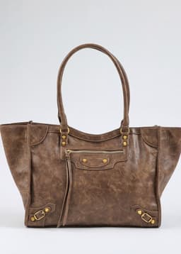 Cartera Tote Mia Brown Humana Cafe