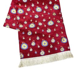 Camino de Mesa con Ojo Nazar rojo 2 m Mantel Turquia, Boho L