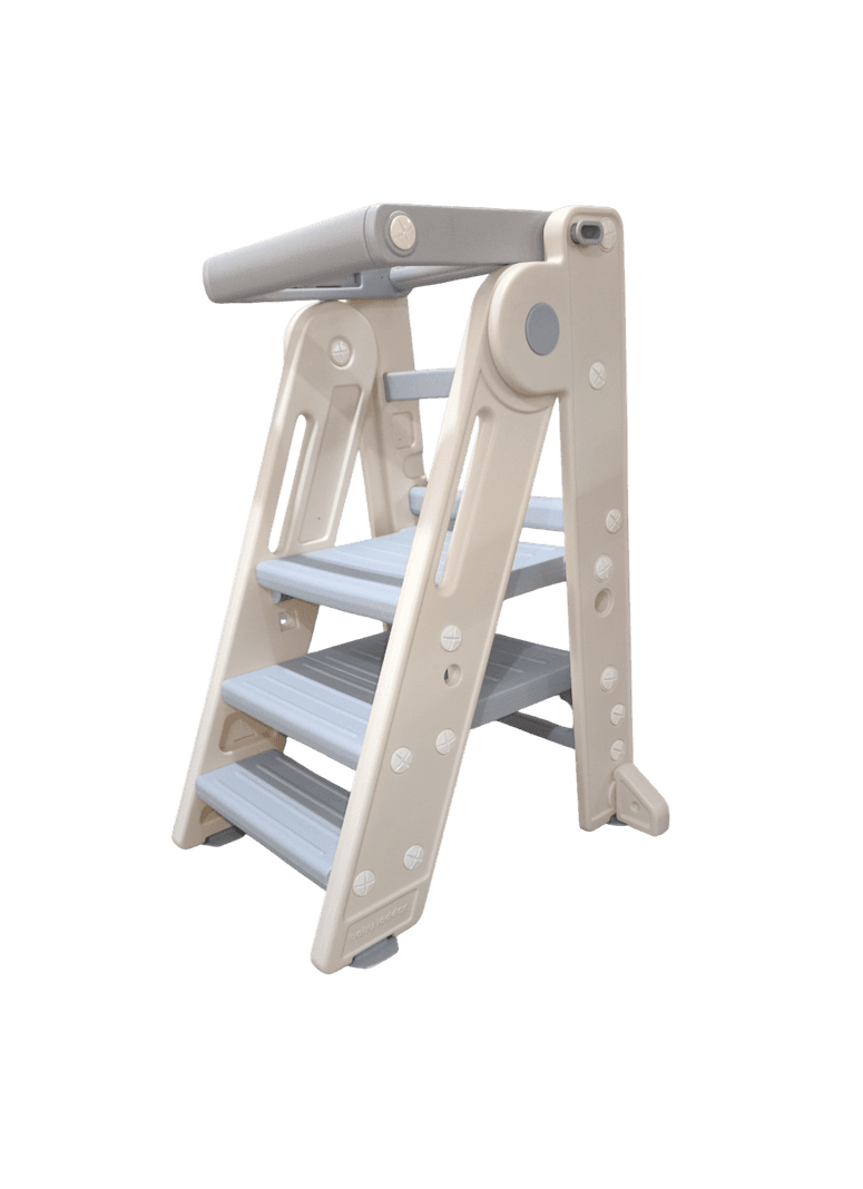 Torre de Aprendizaje Plegable Itsukids Plus (Montessori) Gris 1-4 Anos