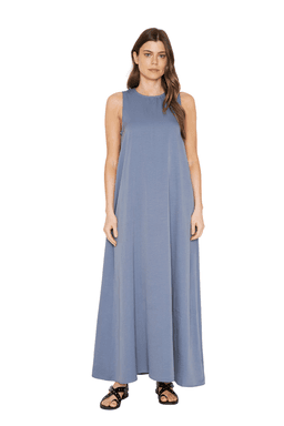 Vestido Elena Largo azul Jacinta Tienda XXL