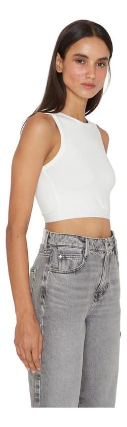 Polera Fer Blanca Blanco M
