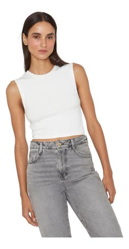 Polera Ale Blanca Blanco M