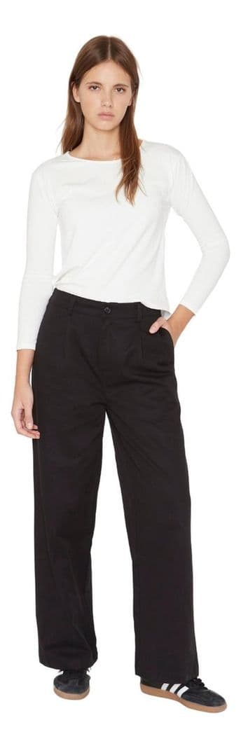 Pantalon Sastre Negro Jacinta Tienda 34