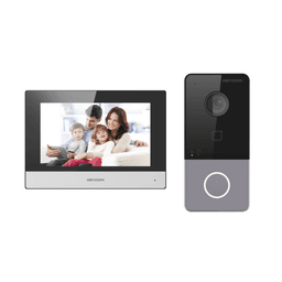 Kit Videoportero IP HIKVISION DS-KIS603-P WiFi Negro