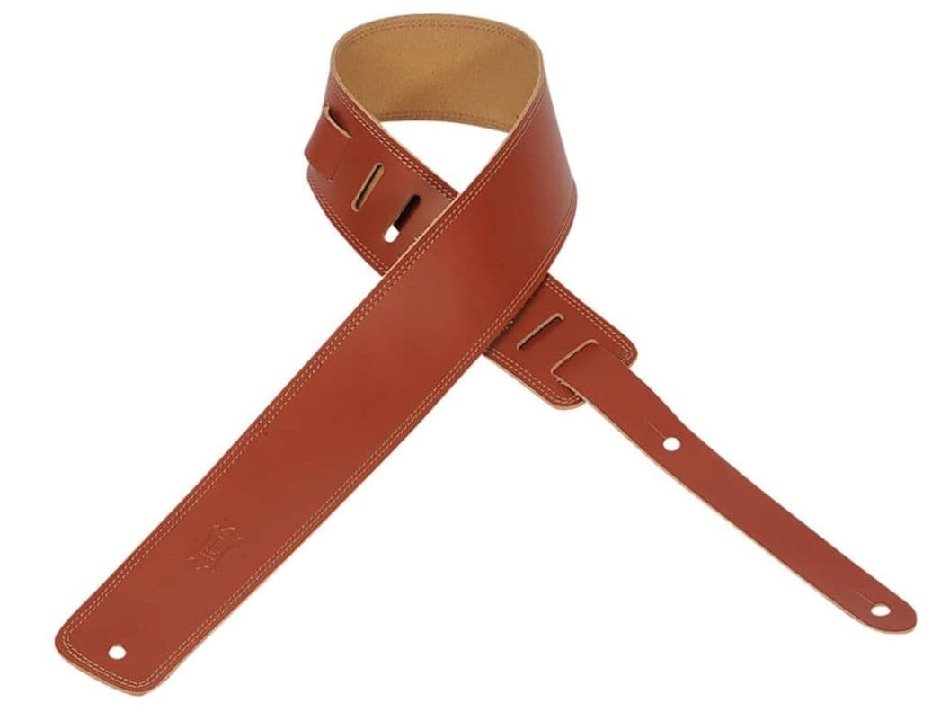Correa Guitarra Electrica Levys Cuero DM1-XL Cafe