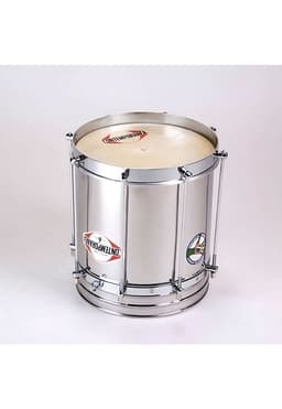 Cuica de 10" Profesional Plata