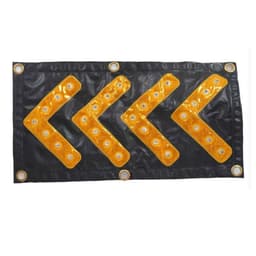 Flecha led portatil magnetica n 83x45 cm
