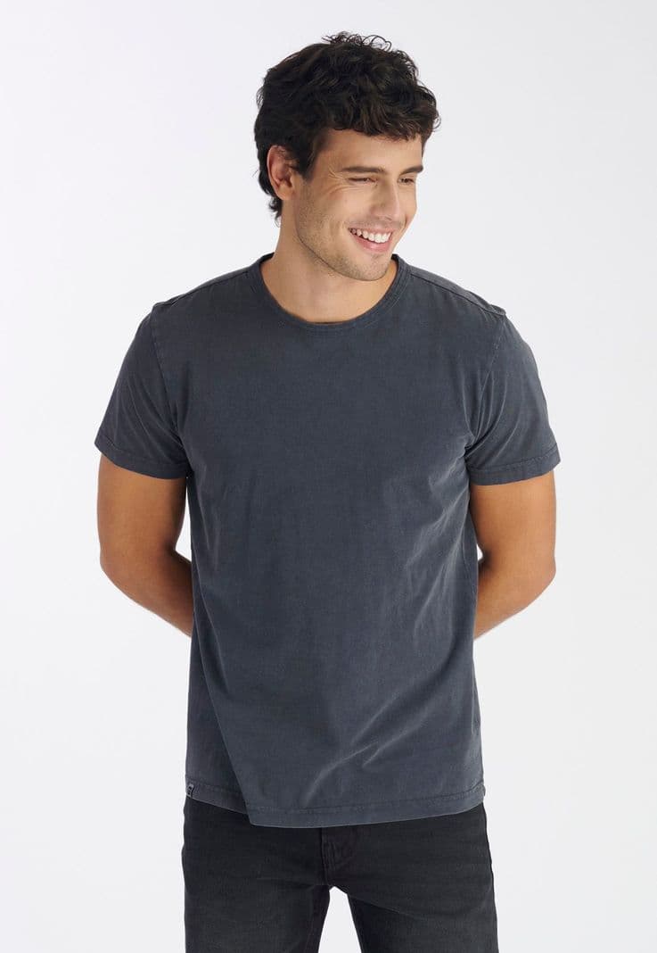 Polera Nova Casual Charcoal Gris S