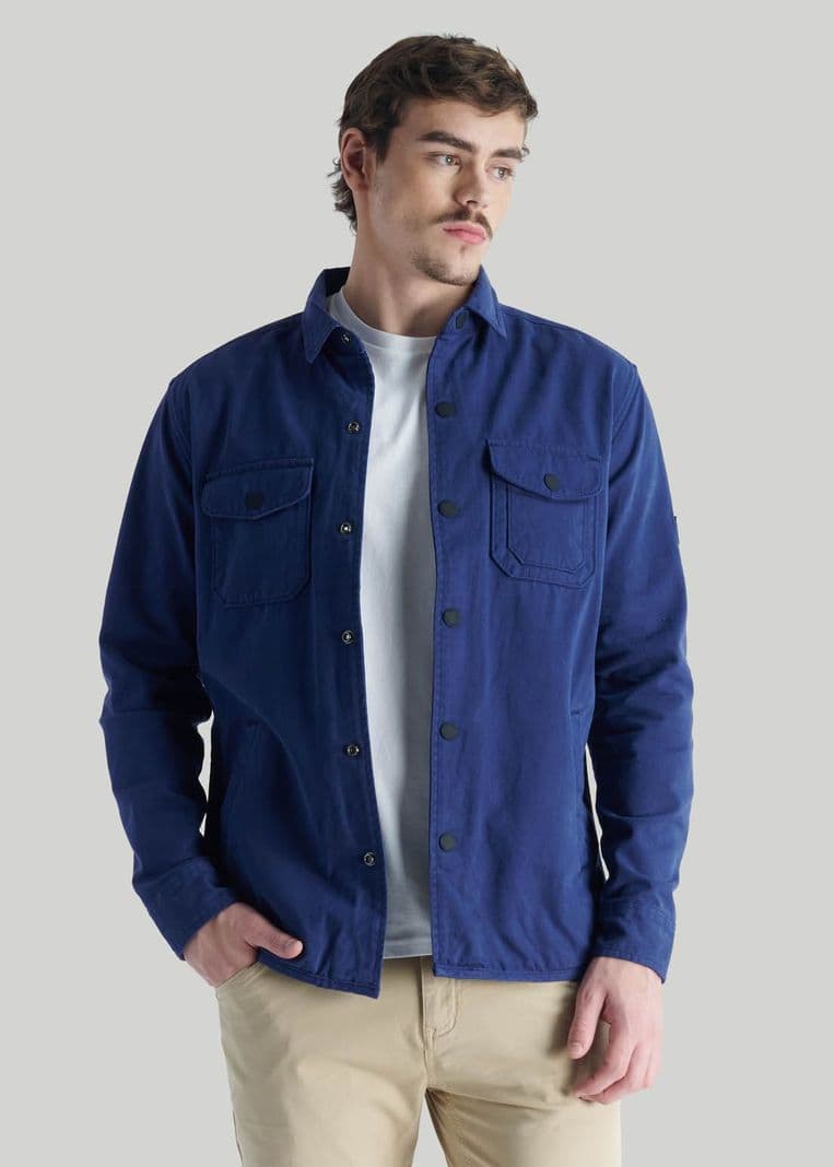 Sobrecamisa Arrayan Casual Blue Azul S