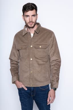Chaqueta Sport Corduroy Fj Toasted Cafe L