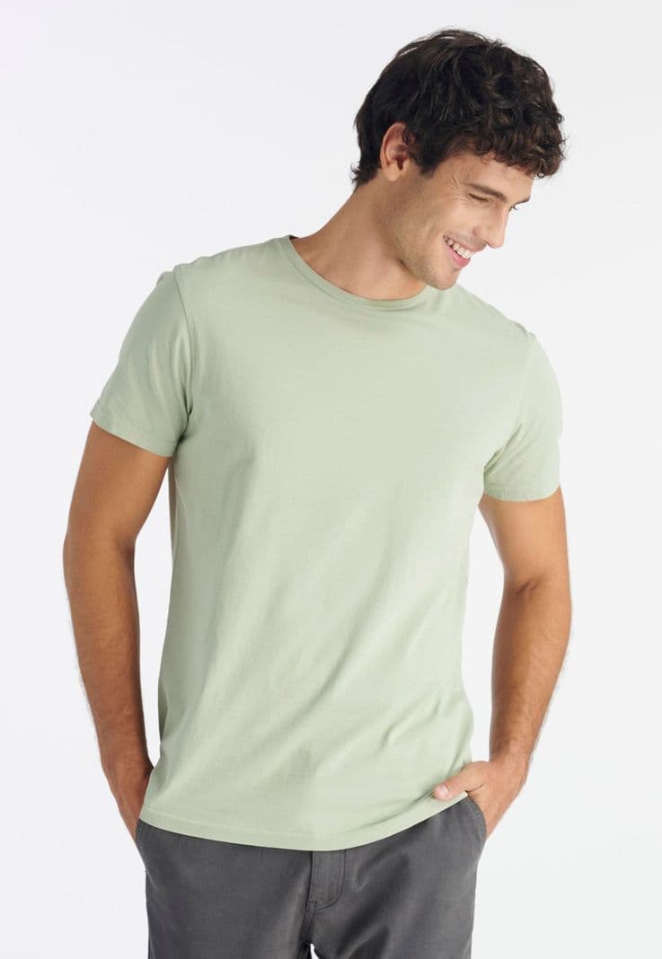 Polera Tres Cruces Casual Sage Cafe S