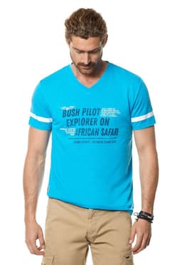 Polera Malibu Capri Azul S