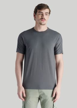 Polera Petrohue Casual Charcoal Gris S