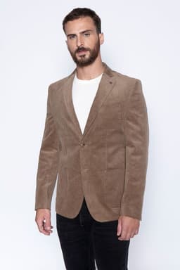 Blazer Corduroy Sport Fj Toasted Cafe M